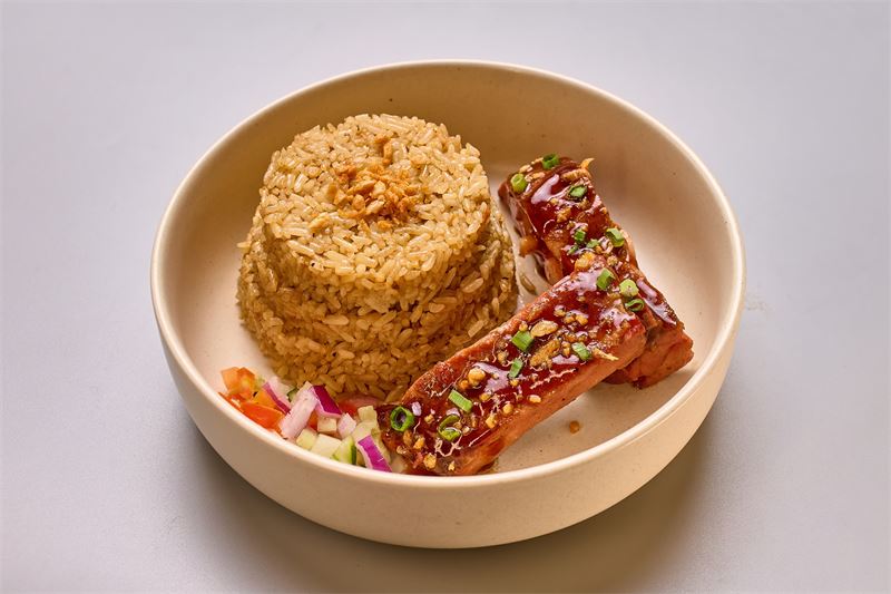 Pork Garlic Ribs Bowl